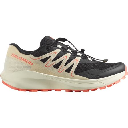 Salomon - Scarpe da trail running da donna Alpharide - Black / Tender Peach / Vanilla Ice - 41⅓