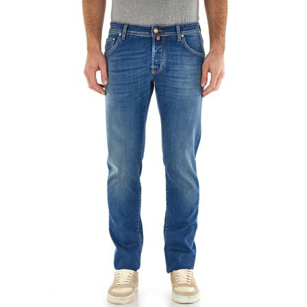 Jacob Cohën Straight Jeans blå, Herr, Herr, Storlek: W32