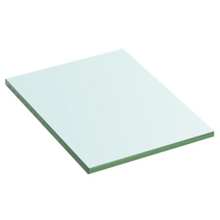 Vidaxl Hyllplan 2 St Glas Genomskinlig 20x15 Cm Transparent