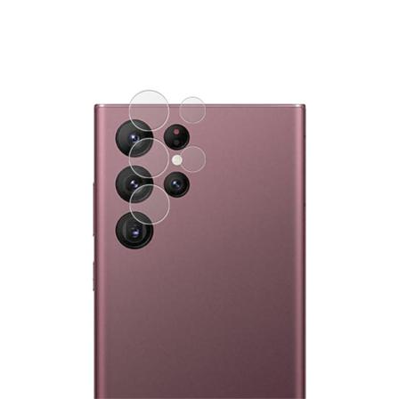Samsung Galaxy S22 Ultra Mocolo Kamera Lins Skydd Härdat Glas Transparent