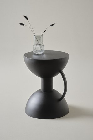 Jotex - Diameter 38 Cm Svart - STRATFORD, - Kjøp Sidebord & småbord hos Jotex