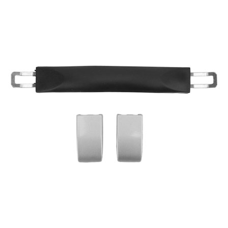 Kofferhåndtak i plast, 24,6 cm lang, erstatning for kofferthåndtak med metallendehette for reisekofferter