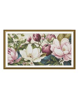 Broderipakke Bilde Blomstrer - Nova Sloboda