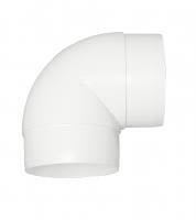 Fresh 840491 Bøye Ø100 mm, 90°, Ventilasjon