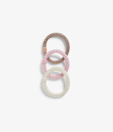 Kappahl | Hiuslenkit 3-pack | Pinkki