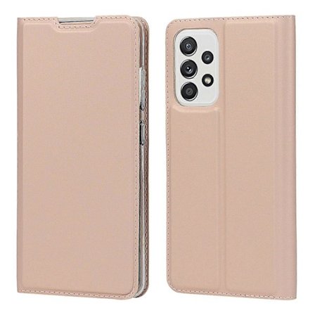 Auto-absorberende Læder Telefon Cover Stand Case med Kort Slot til Samsung Galaxy A52 4G/5G/A52s 5G