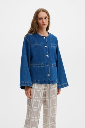 Malina - Malla jeansjacka - 44 - Dark Blue Wash