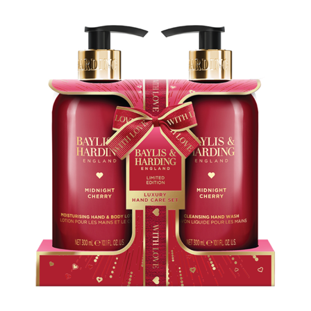 Baylis & Harding Midnight Cherry Hand Care Gift Set, 1 sett