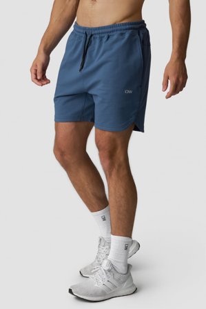 ICANIWILL - Stride Sweat Shorts Men Dusty Twilight Blue - Kortbyxor - Herr - Träningskläder från ICIW