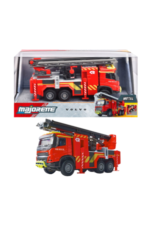 MAJORETTE Volvo FMX Truck Fire Engine Fordon Unisex Röd ONESIZE