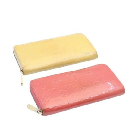 Louis Vuitton Vintage Pre-owned Zippy Pung Pink, Dame Vintage Accessories, Størrelse: ONE Size