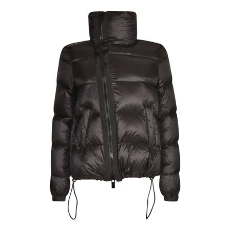 Sacai, Winter Jackets Zwart, Dames, Maat:M