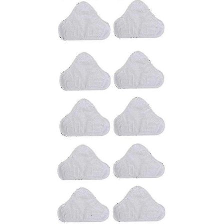 10-pack Ersättningsmopp Mikrofiberduk För H2o Mopp X5 Triangulär Drag