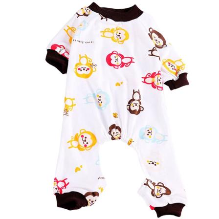 Hundepyjamas for små hunder Chihuahua Pyjamas Cute Warm Tiny XS