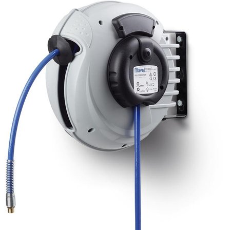 Mavel 809010 Slangetrommel 15 bar, 8 m, Maskintilbehør & forbruk