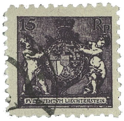Liechtenstein 1921 - MICHEL 52A - Stemplet