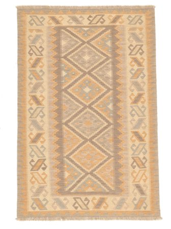 Alfombra Oriental Claro Nomad Kilim 122X180 Naranja/Beige (Lana, Persia)