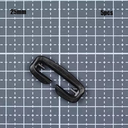 5 stk Molle Webbing Spenne Belte endeklemme 25MM