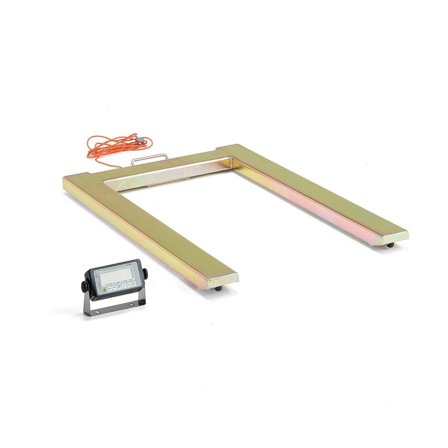 Pallevægt, 2000 kg, vægtinddeling 0,5 kg