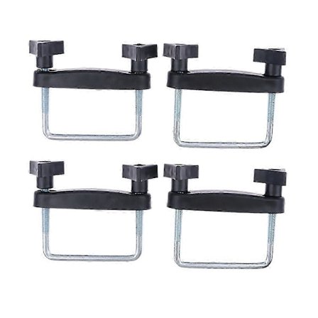4 ST Bil Takräcke Korg U-Bultar Klämmor Monteringssats Universal Bagageram Fästklämma 8C