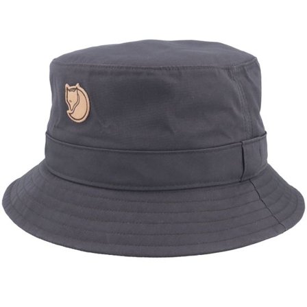 Fjällräven - Blå bucket Hatt - Kiruna Hat Dark Grey Bucket @ Hatstore