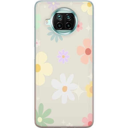 Mobilskal till Xiaomi Mi 10T Lite 5G med fejdande blommor