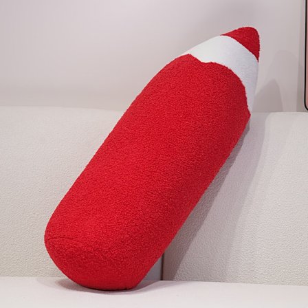 Jellyflare Blyantformet Plysj Kasteputepute - Myk Polyester, Kun Håndvask