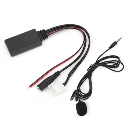 DC 12V Bil Ljudkabel AUX Bluetooth 5.0 Adapter Ersättning för Honda Goldwing GL1800