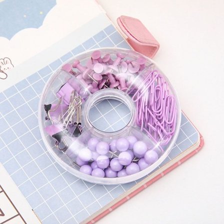 Papirclips Binder Clip LILLA