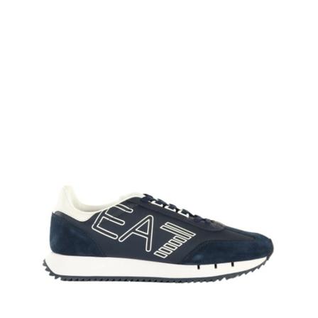 Emporio Armani Ea7 - Sneakers - Blå - Herr - Storlek: 42 Eu, Herr, Storlek: 42 EU