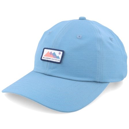 Billabong - Blå unconstructed Keps - Adiv Trail Glacier Blue Dad Cap @ Hatstore