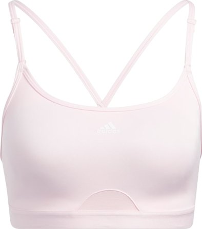 Adidas Women's Aeroreact Training Light Support Bra Women undergarment Pink S/A-C