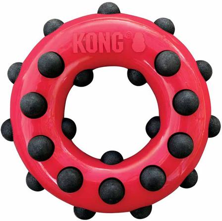 Kong Dotz Circle Tyggetøj S Ø9x3 cm, Tøj & Bolig, Dyrelegetøj, Hundelegetøj