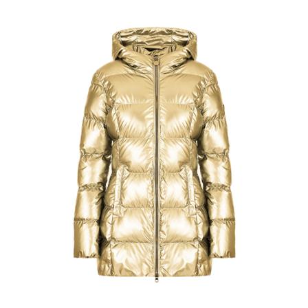 Emporio Armani Ea7, Down Coats Geel, Dames, Maat:M