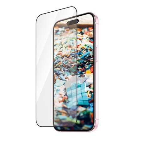 PanzerGlass Re:fresh Screen Protector iPhone 15 | Ultra-Wide Fit w. EasyAligner