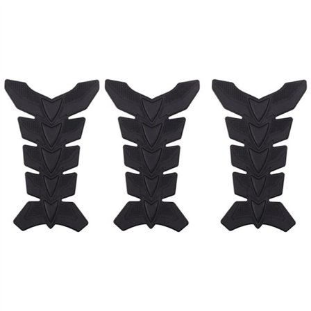 3X R1200Gs S1000Rr R9T Motorsykkel 3D Gummipute Gass Drivstofftank Beskytter Deksel Klistremerke