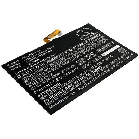 Batteri till Tablett för Lenovo Yoga Book, YB1-X91F, Yoga Book YB1-X91F(ZA15) m.fl.