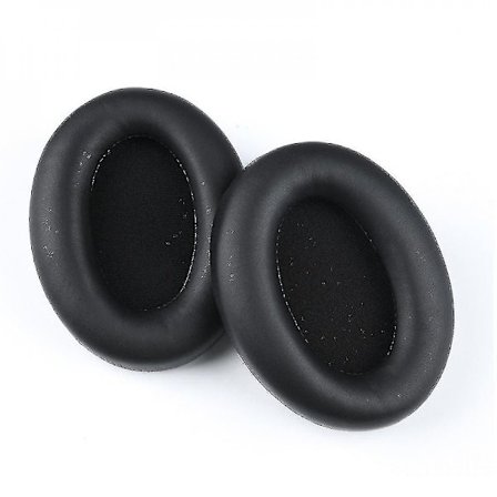 Earpadit Sony Wh-1000xm3 -langattomille kuulokkeille, korvapehmusteet - proteiininahasta, musta
