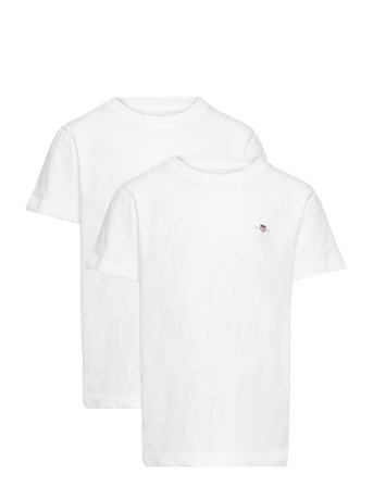 C-Neck T-Shirt 2-Pack White GANT