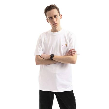Carhartt Wip, T-shirt Biały, Mężczyzna, Rozmiar: XL