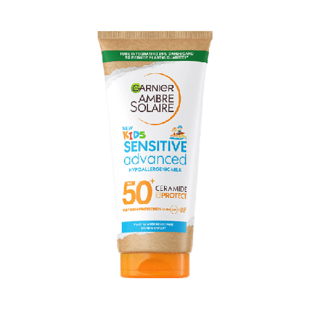 Garnier Ambre Solaire Adv Hypoall Kids Lotion Spf 50+ Solskydd & solvård Unisex 175 ML