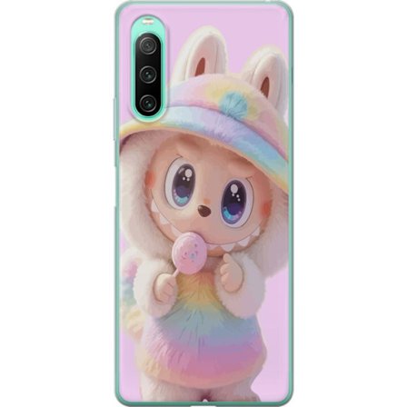 Kompatibelt Mobilskal till Sony Sony Xperia 10 IV Monster kanindocka vinylfigur roliga uttryck