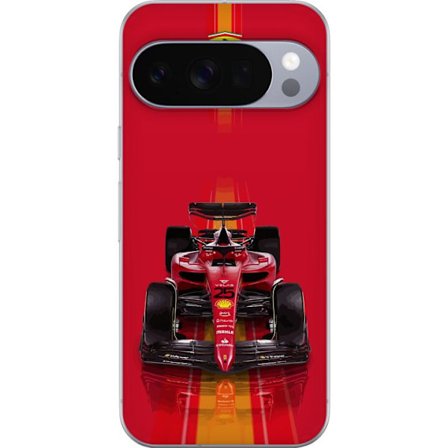 Yhteensopiva Puhelinkuori Google Google Pixel 10 Pro Ferrari Formula 1 -auto ikonisessa punaisessa muotoilussa urheilullisella tarkkuudella