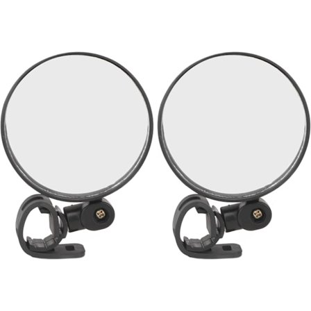 1 par af 3,1 tommer i diameter, justerbar vinkel, runde universelle bakspejle til