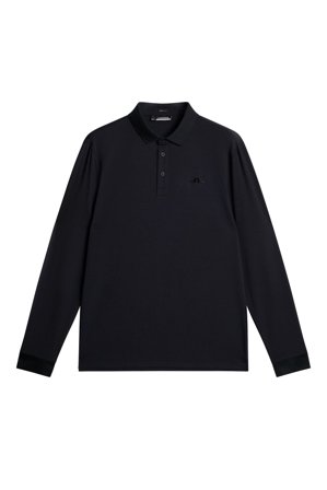 J.Lindeberg - Golf - Florian LS Polo - Black - Mann - XXL