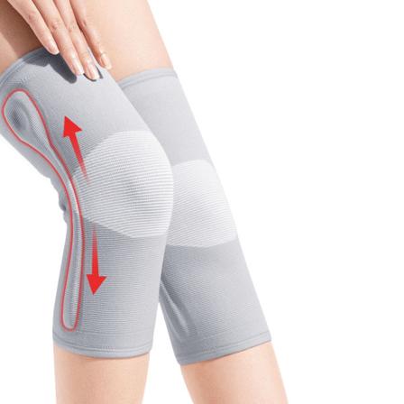 Vinter termiske knebeskydd elastisk løpende knekompresjon