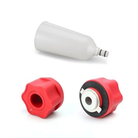 Universal bil motor olie tragt adapter åbning påfyldning påfyldning sæt værktøj drejet offset bil tilbehør