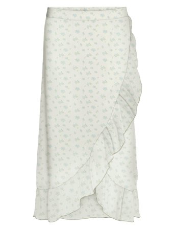 Vero Moda | Vmsmilla H/W Wrap Skirt Wvn Ga | XL