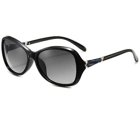 Overdimensjonerte firkantede motesolbriller - gradient polariserte solbriller