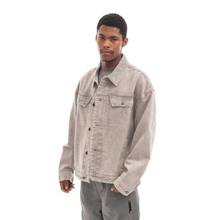 A-Cold-Wall, Kurtka męska A-Cold-Wall* Overdye Denim Jacket Acwmh 023 Light Grey XL (52) Szary, Mężczyzna, Rozmiar: M